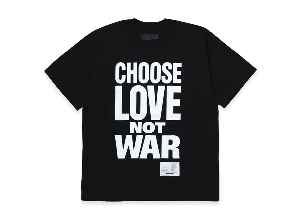 NEIGHBORHOOD x KATHARINE HAMNETT Crewneck SS-3 "Black"