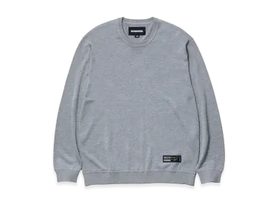 NEIGHBORHOOD Plain Crewneck Sweater "Gray"