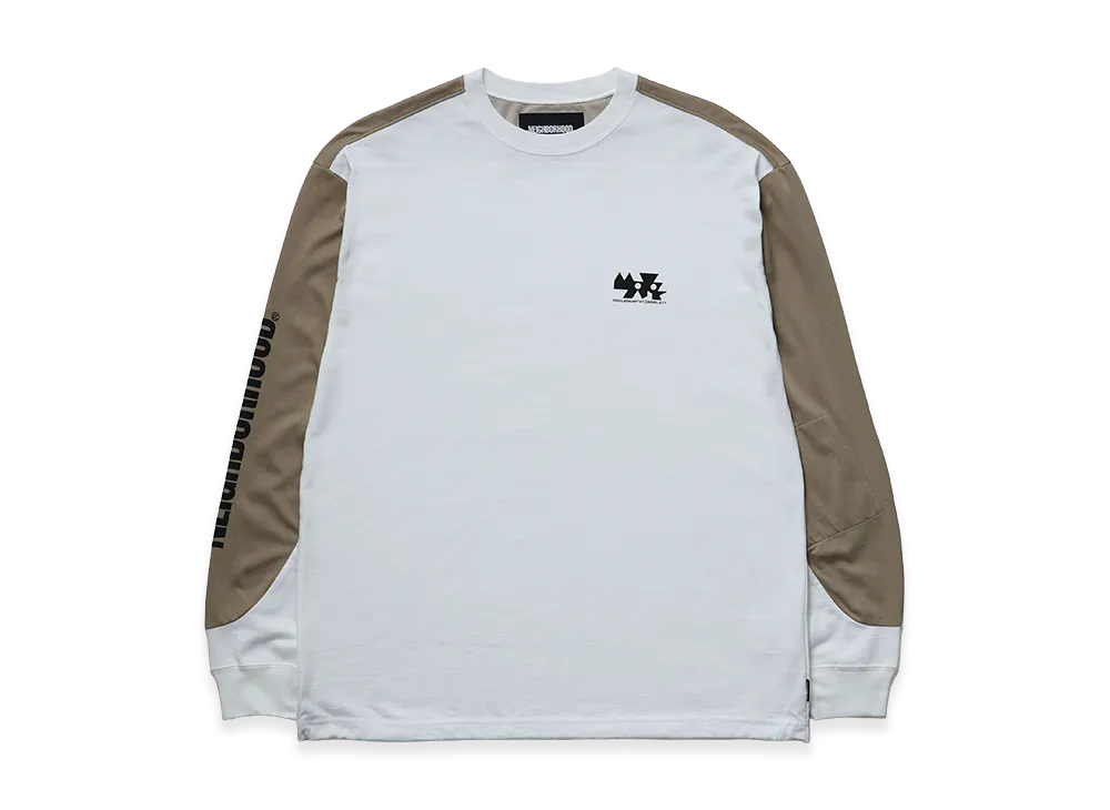 NEIGHBORHOOD Map . Crewneck LS-1 "White"