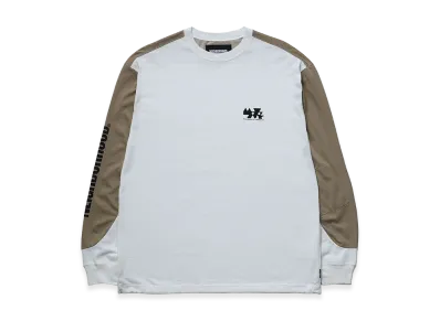 NEIGHBORHOOD Map . Crewneck LS-1 "White"