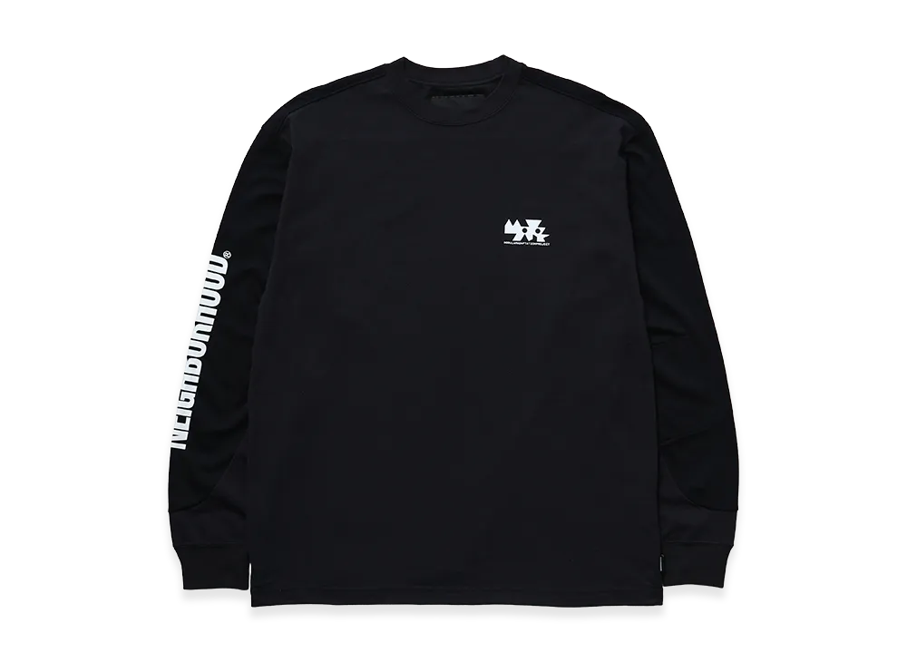 NEIGHBORHOOD Map . Crewneck LS-1 "Black"