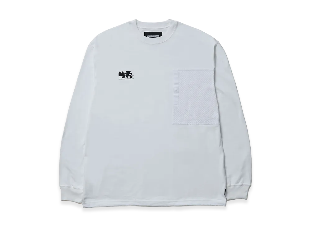 NEIGHBORHOOD Map . Crewneck LS-2 "White"