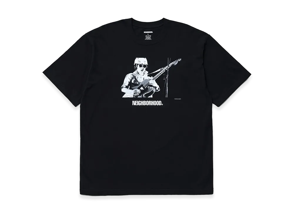 NEIGHBORHOOD x FM TOKYO x THE TIMERS . Tee SS "Black"