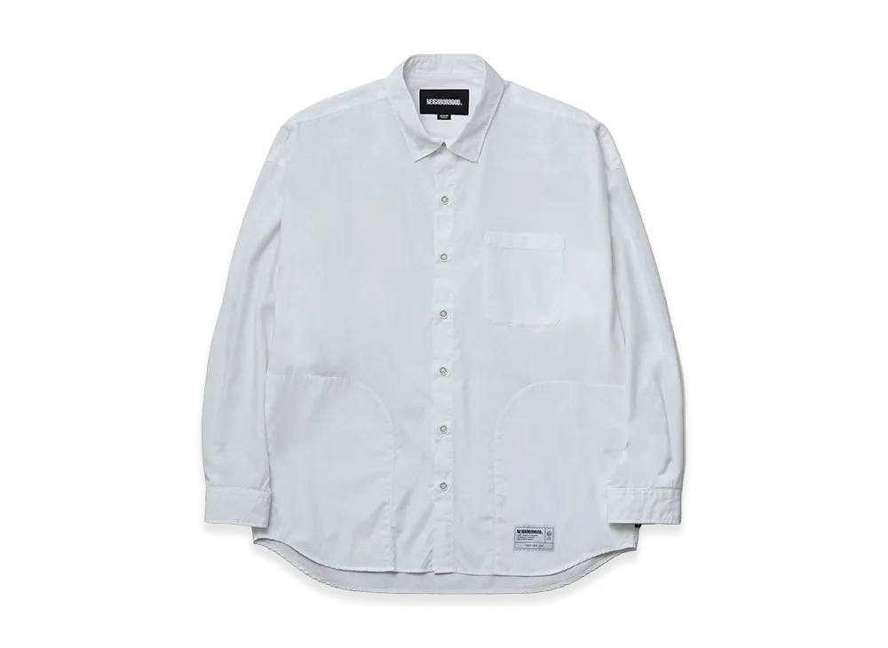 NEIGHBORHOOD Over Shirt LS "White"