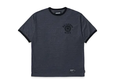 NEIGHBORHOOD Heather Fabric Tee Ss "Black"