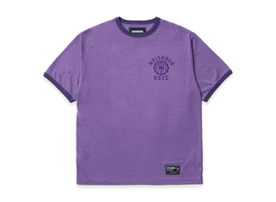 NEIGHBORHOOD Heather Fabric Tee Ss "Purple"