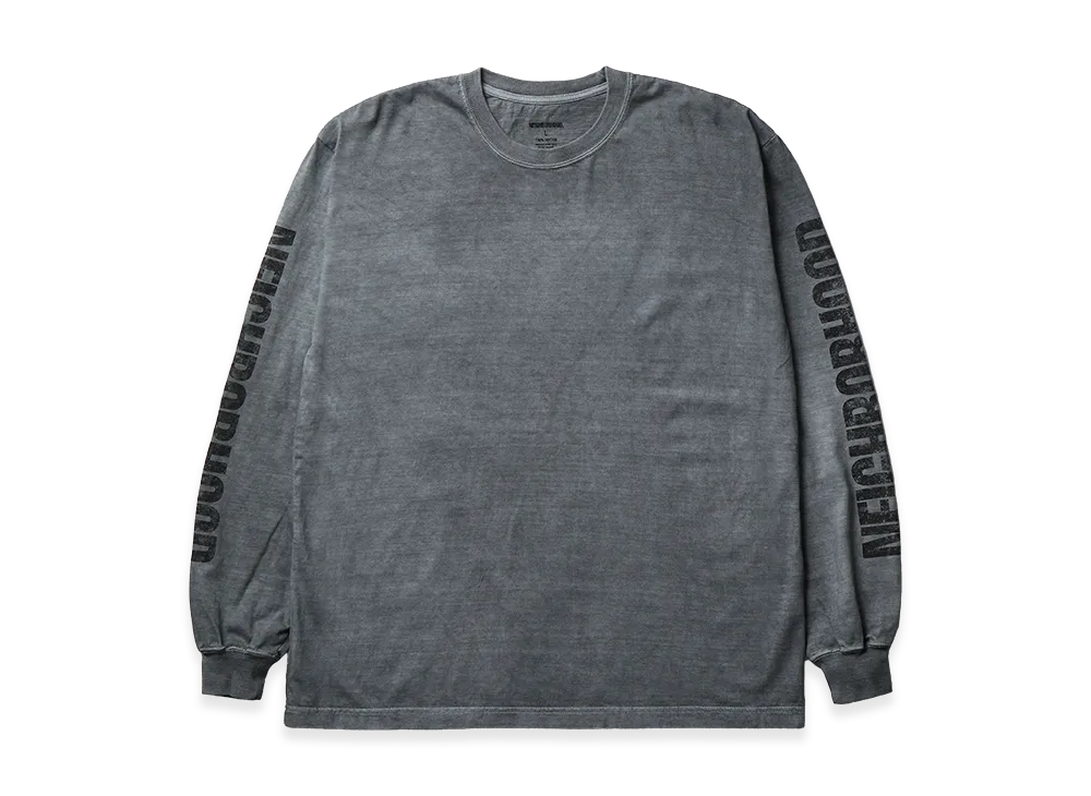 NEIGHBORHOOD NH . Tee LS-3 "Gray"