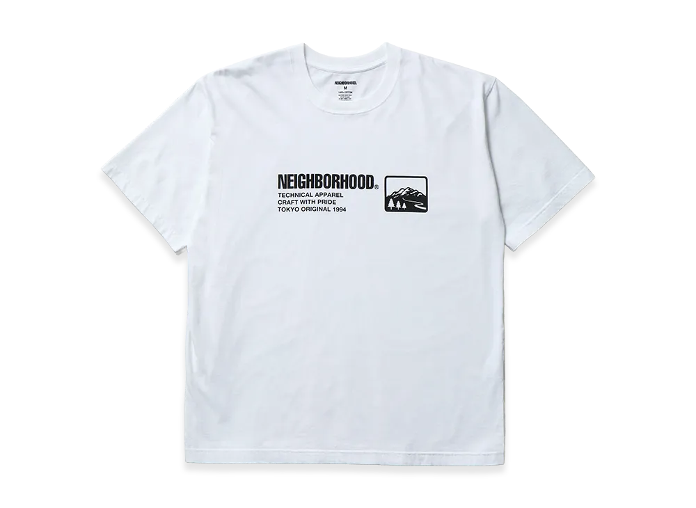 NEIGHBORHOOD NH. Tee SS-10 "White"