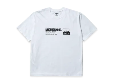 NEIGHBORHOOD NH. Tee SS-10 "White"