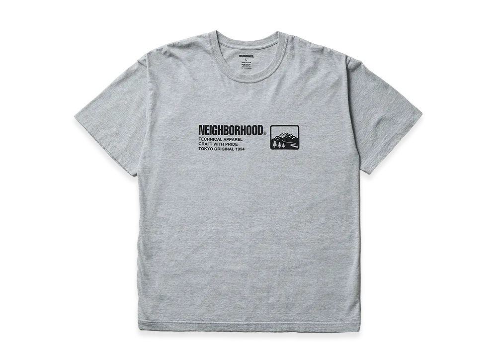 NEIGHBORHOOD NH. Tee SS-10 "GRAY"