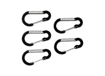 NEIGHBORHOOD Carabiner Set "Black"