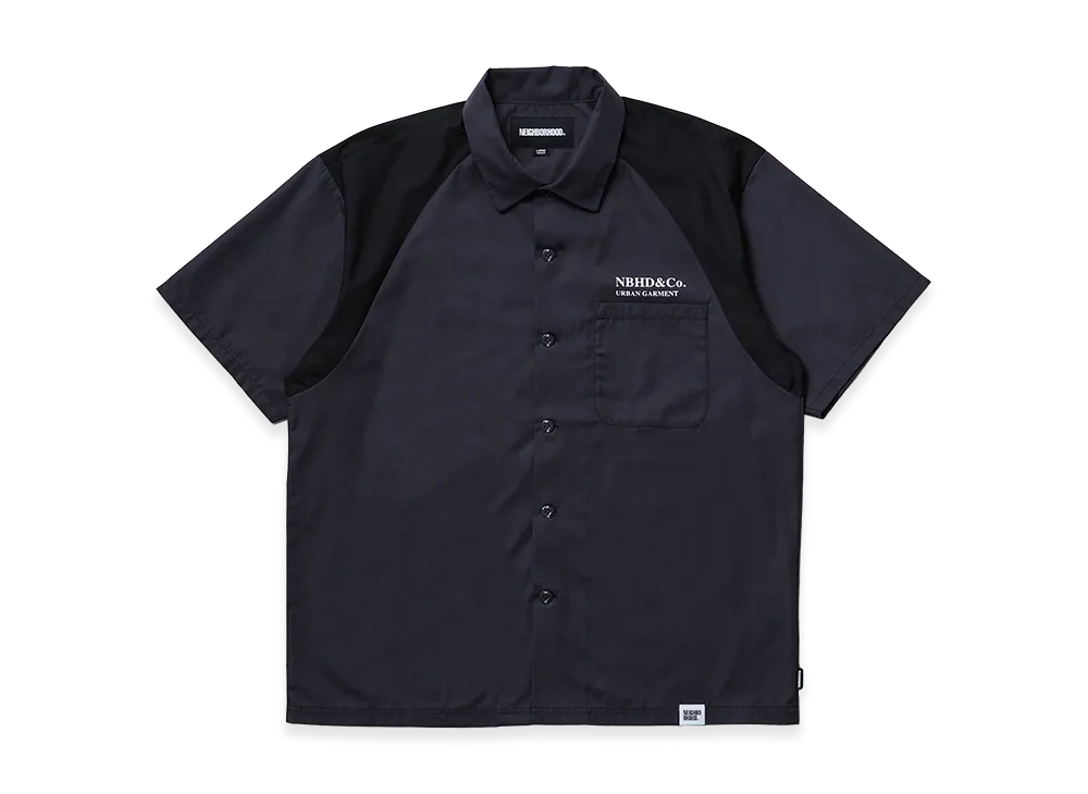 NEIGHBORHOOD Classic Work Shirt SS-2 "Black"