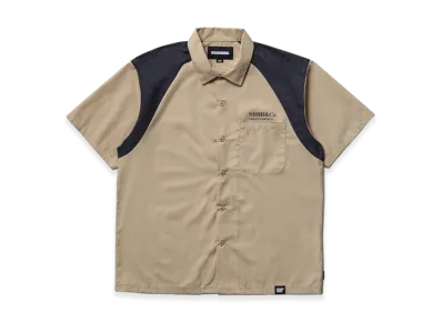 NEIGHBORHOOD Classic Work Shirt SS-2 "Beige"