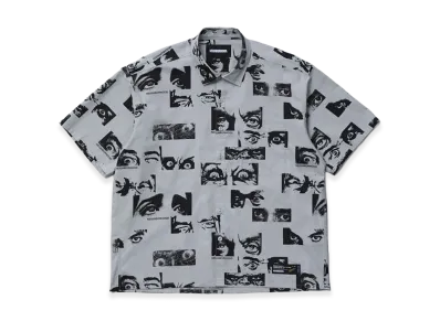 NEIGHBORHOOD Eyes Pattern Shirt SS "Gray"