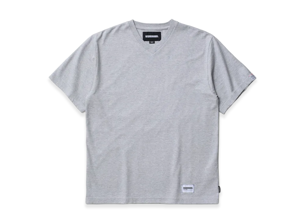 NEIGHBORHOOD Classic V-Neck SS "Gray"