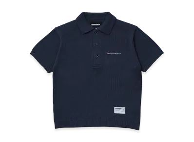 NEIGHBORHOOD Knit Polo SS "Navy"