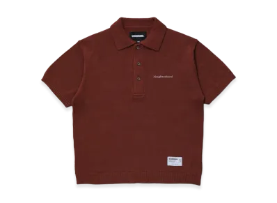 NEIGHBORHOOD Knit Polo SS "Red"