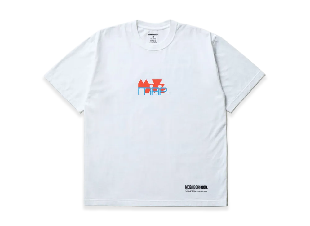 NEIGHBORHOOD NH. Tee SS-13 "White"