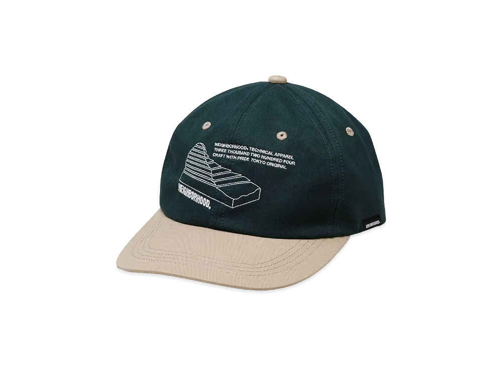NEIGHBORHOOD Bicolor Dad Cap "Green"