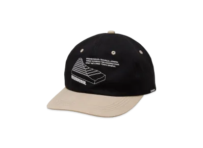 NEIGHBORHOOD Bicolor Dad Cap "Black"