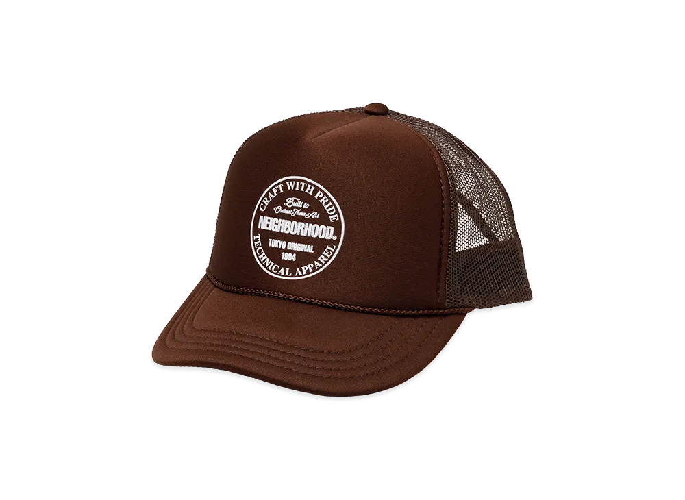 NEIGHBORHOOD Kids OT . Mesh Cap "Brown"