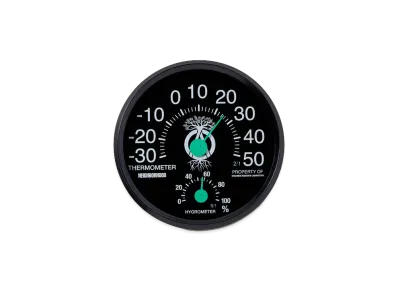 NEIGHBORHOOD SRL . Thermohygrometer "Black"