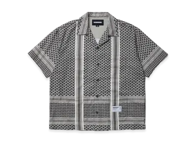 NEIGHBORHOOD Shemagh Pattern Shirt SS "Black"
