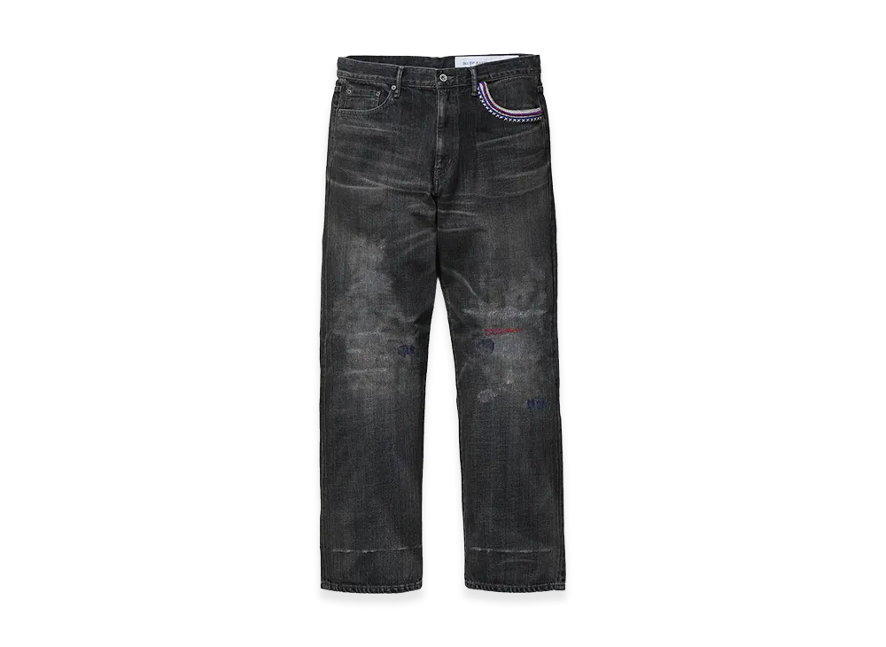 NEIGHBORHOOD Savage Denim Dp Basic Pants "Black"