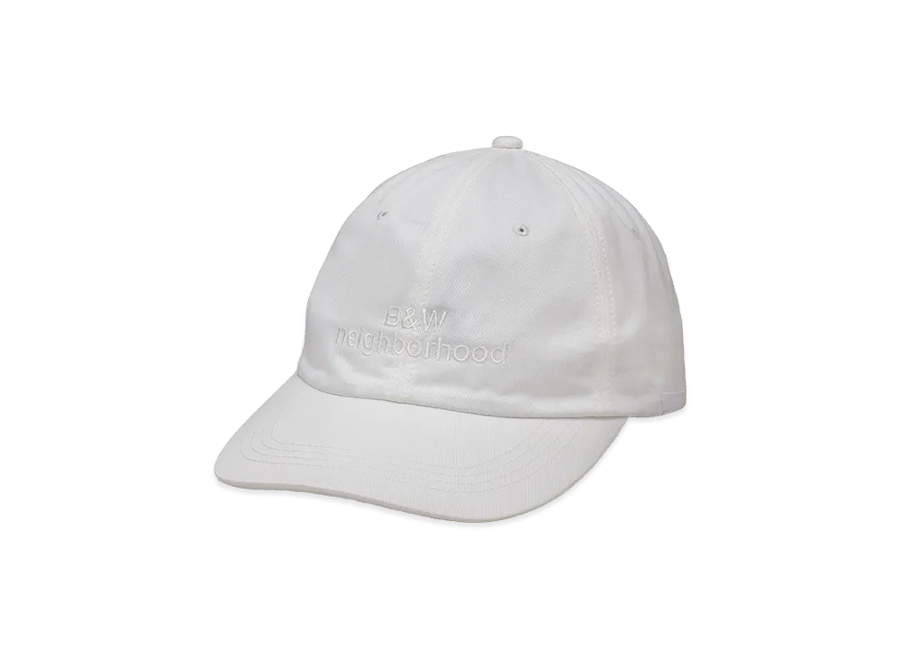 NEIGHBORHOOD BW . Dad Cap "White"