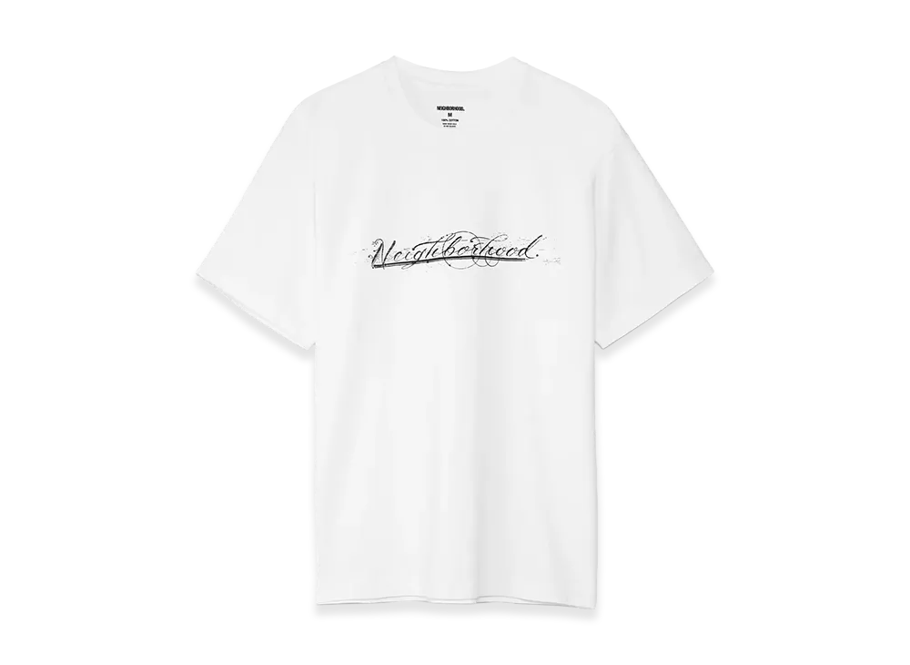 NEIGHBORHOOD x Dr. Woo Short Sleeve T-Shirt "White"