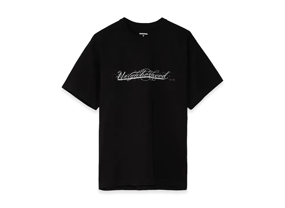 NEIGHBORHOOD x Dr. Woo Short Sleeve T-Shirt "Black"