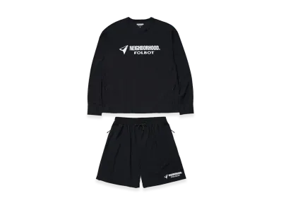NEIGHBORHOOD x FOLBOT . Physical Fitness Uniform "Black"