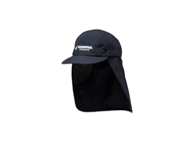 NEIGHBORHOOD x FOLBOT . Sunshade Jet Cap "Black"