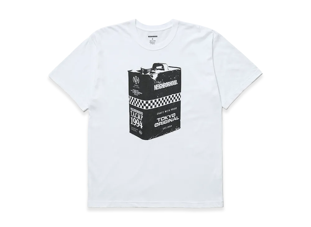 NEIGHBORHOOD NH 261 Spot Tee SS-1 "White"