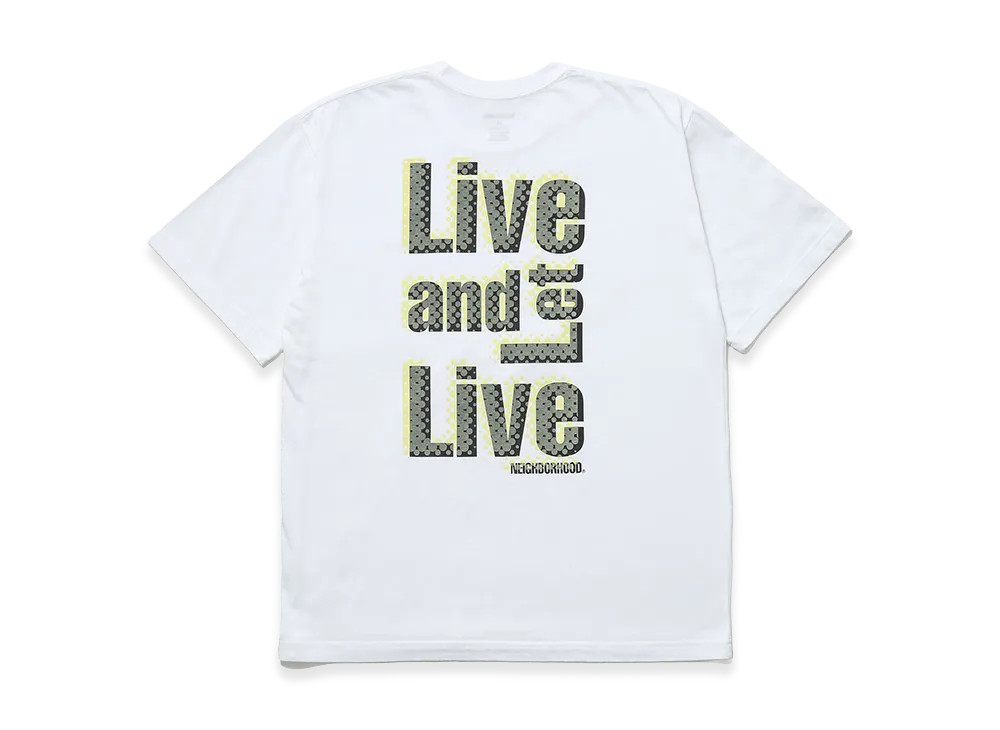 NEIGHBORHOOD NH 261 Spot Tee SS-5 "White/Yellow"