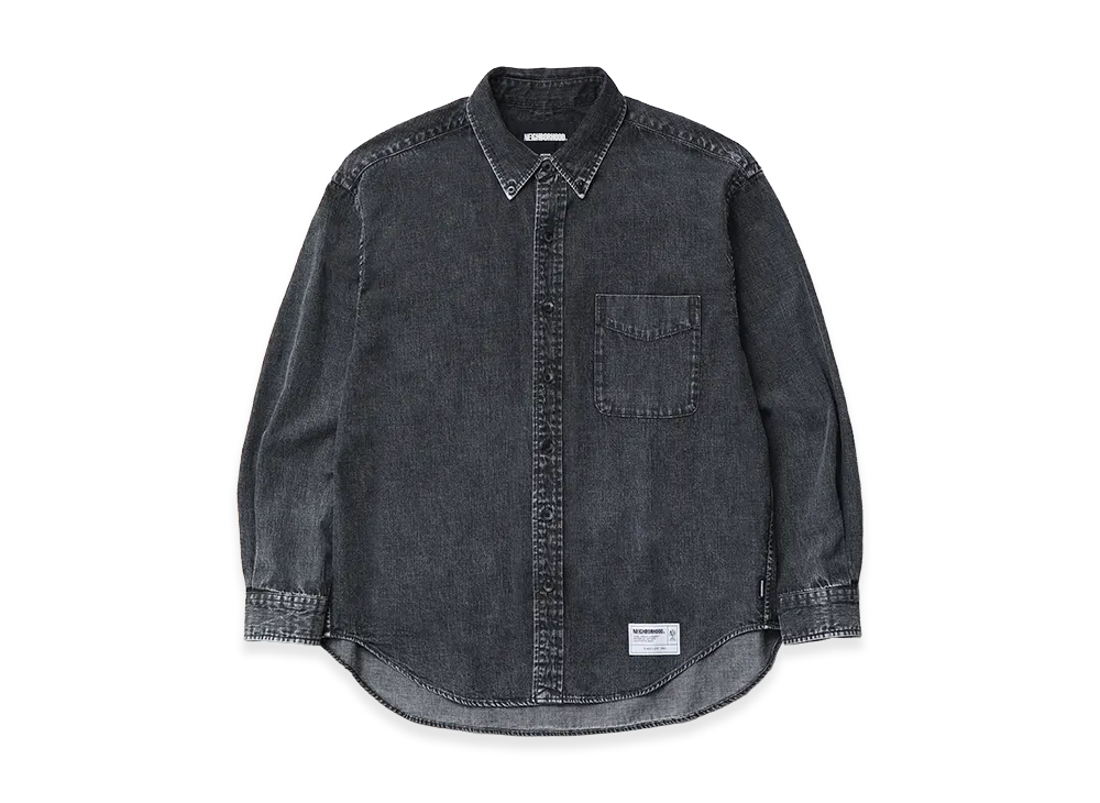NEIGHBORHOOD Denim BD Shirt LS "Black"