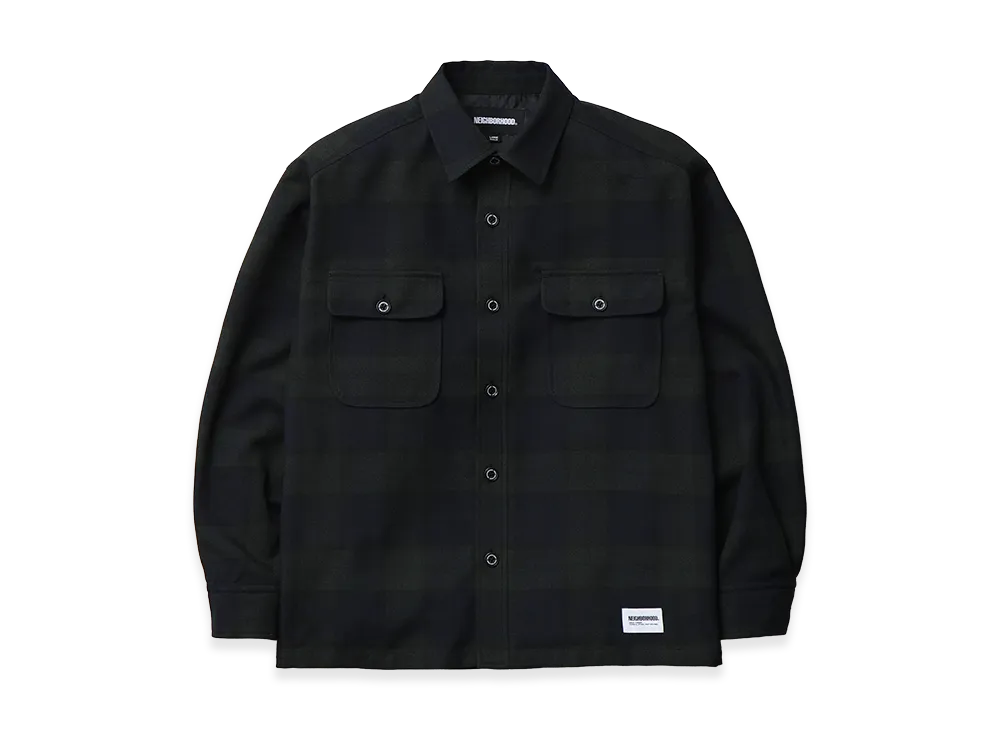 NEIGHBORHOOD Cpo Shirt LS "Green Check"