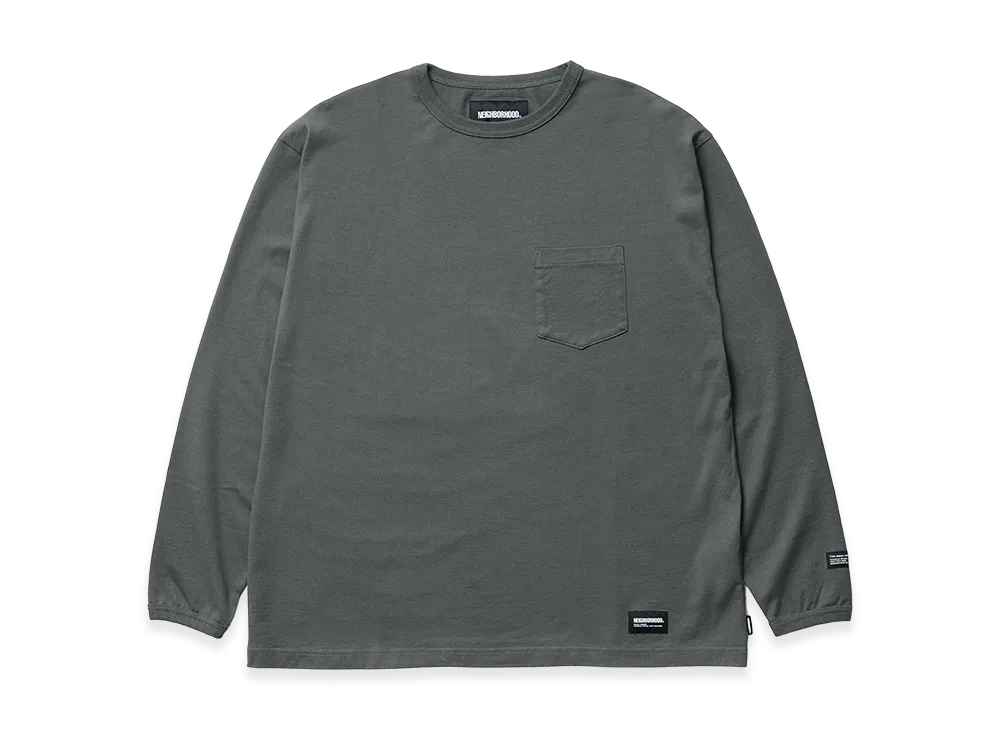 NEIGHBORHOOD Classic Crewneck LS "Olive Drab"