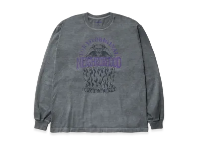 NEIGHBORHOOD NH Tee LS-3 "Gray"