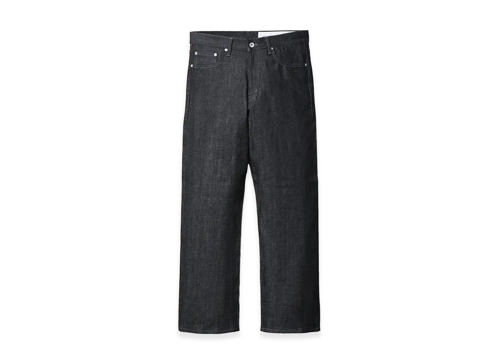 NEIGHBORHOOD Rigid Denim Full Cut Pants "Black"