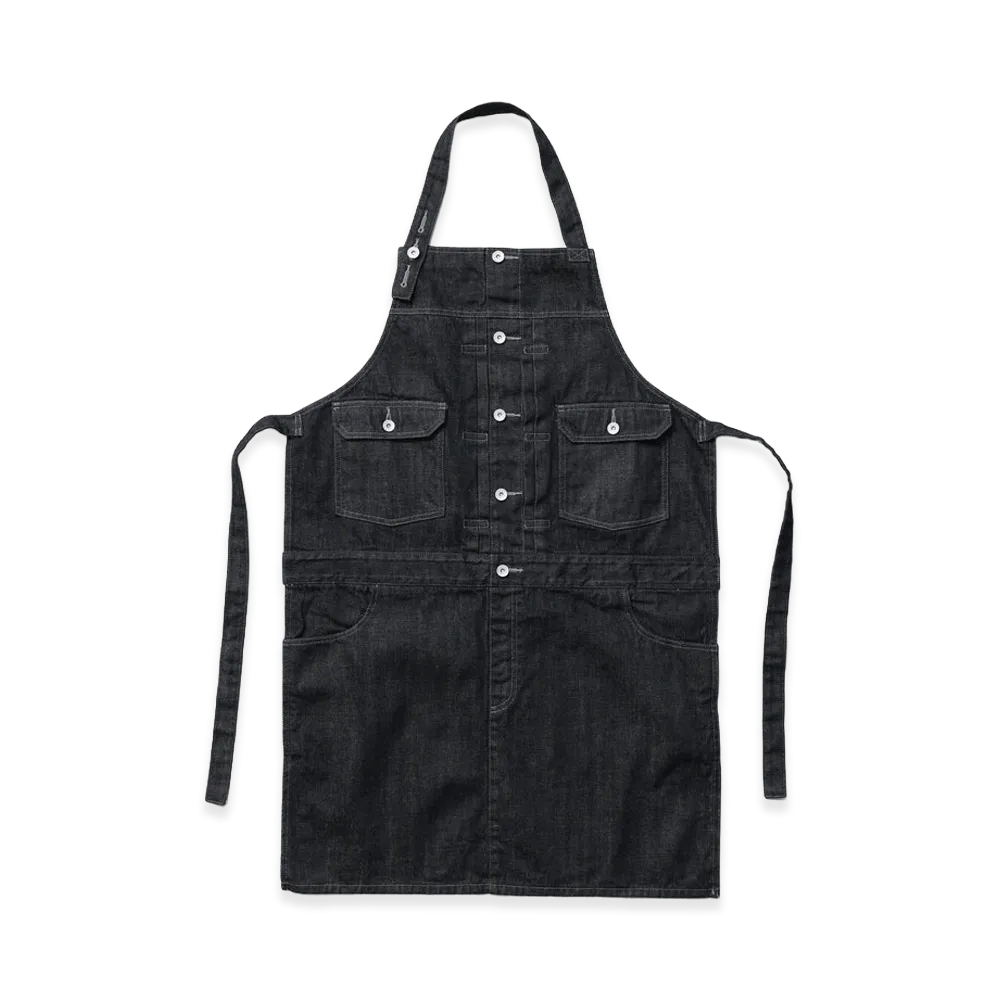 NEIGHBORHOOD Denim Apron "Black"