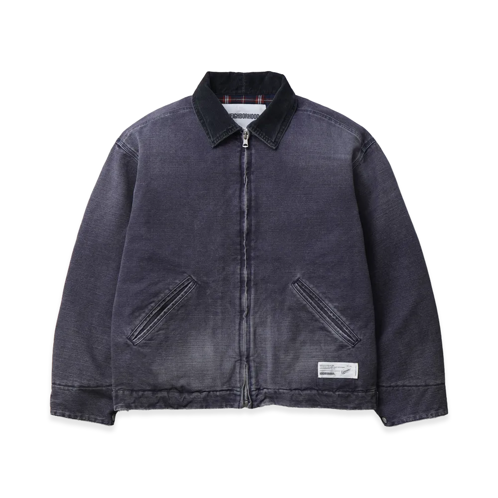 NEIGHBORHOOD Washed Duck Work Jacket "Navy"