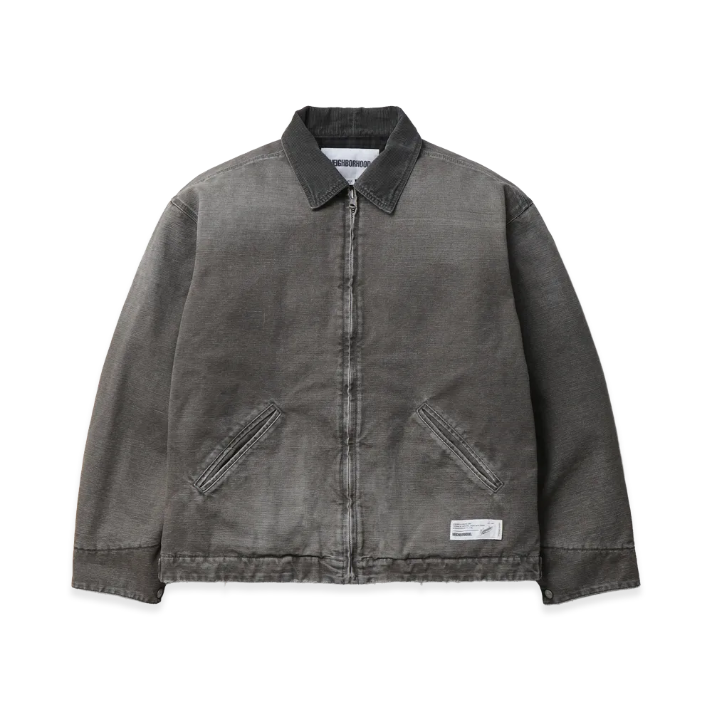 NEIGHBORHOOD Washed Duck Work Jacket "Gray"