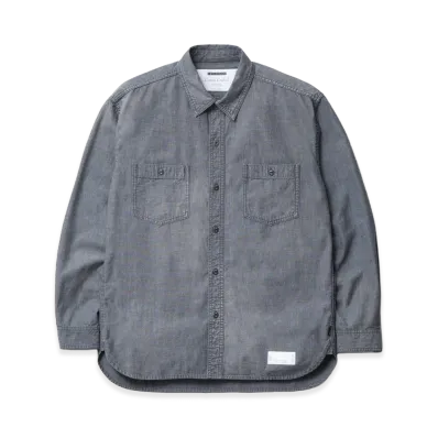 NEIGHBORHOOD Washed Chambray Shirt LS "Black"