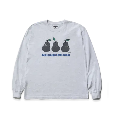 NEIGHBORHOOD NH. Tee LS-6 "Gray"