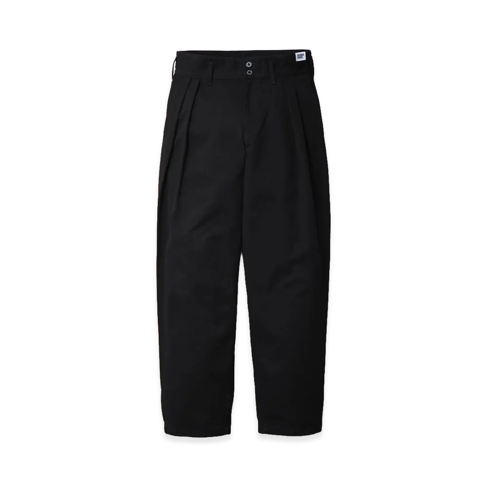 NEIGHBORHOOD High-Rise Pleated Pants "Black"