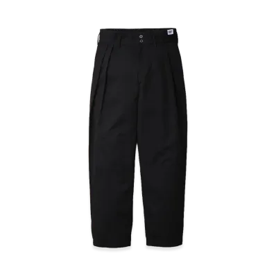 NEIGHBORHOOD High-Rise Pleated Pants "Black"