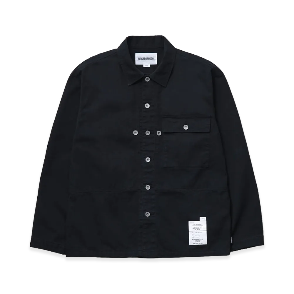 NEIGHBORHOOD HBT Utility Shirt LS "Black"