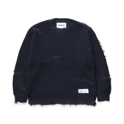 NEIGHBORHOOD Savage Crewneck Sweater "Navy"
