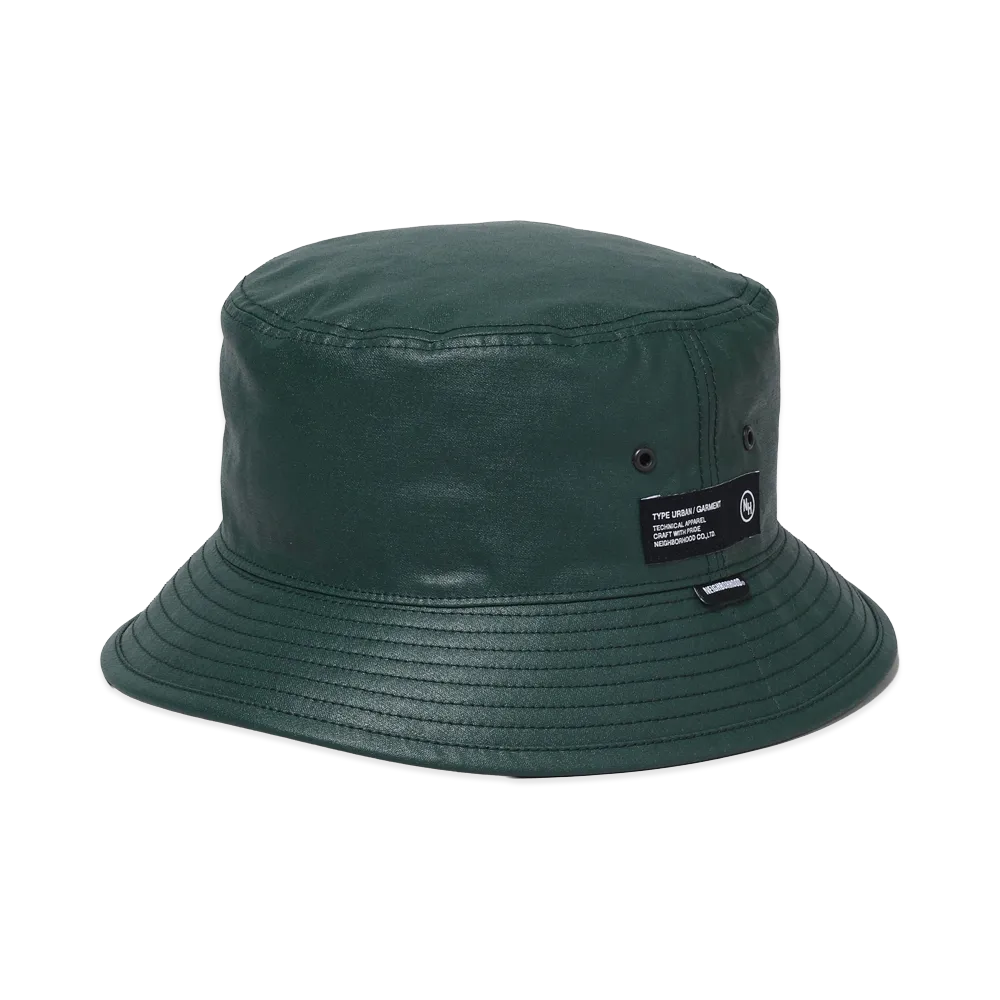 NEIGHBORHOOD Coated Bucket Hat "Green"